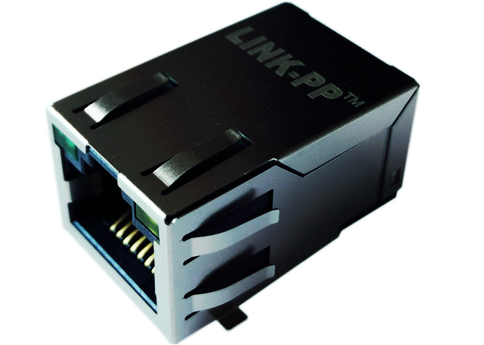 LED를 가진 Rj45 연결관 SMT RJMG168119101GR 10/100BT