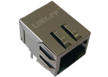 녹색 LED Rj45 LPJ0012GFNL는 항구 모듈 마개 이더네트 10/100Mbps를 골라냅니다