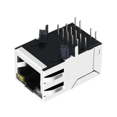 RTA-164AGC1A 단일 포트 통합된 RJ45 매그잭 LPJG17370-1AONL
