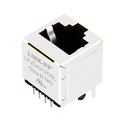 JXD2-0Z14NL RJ45 수직 자기학 잭 산업적 탑 엔트리 단일 포트 LPJD4012DNL