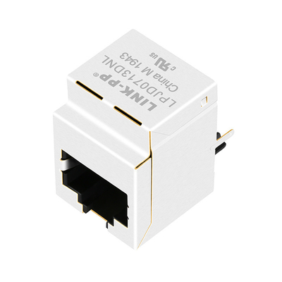 LED LPJD0713DNL 없는 HFJV1-1G01RL 1000 베이스-티 RJ45 수직 잭