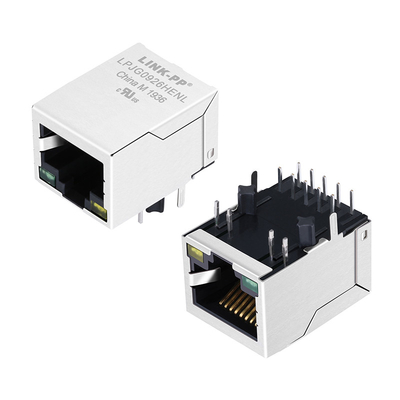 트랜스 LPJG0926HENL과 1x1 공항 1000Mbps POE+ RJ45 모듈러 잭