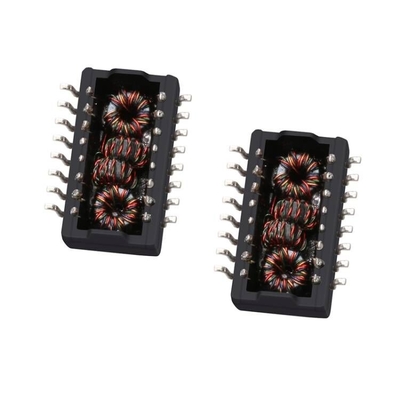 H1102FNL LAN 트랜스포머 모듈 100BASE-TX 단일 포트 H1102NLT