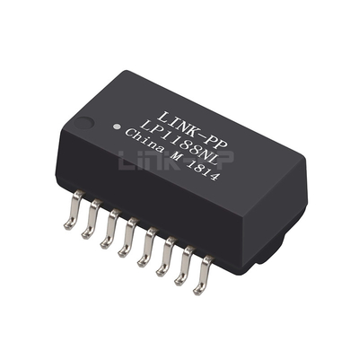 10/100BASE-T 1500Vrms SMD 랜 변압기 모듈 H1601CG