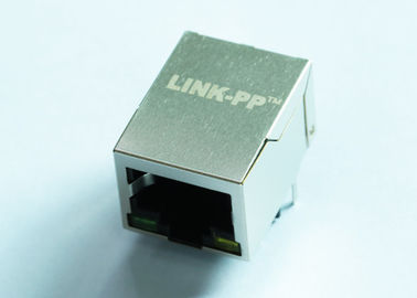 변압기 LPJG0926-7HENL를 가진 1x1 항구 1000BASE-T POE+ RJ45 모듈라 잭