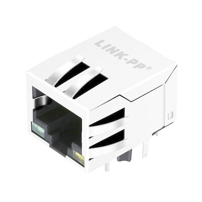 LPJ4320GENL POE 연결관 RJ45 10/100Mbps는 W/LED 무료 샘플을 보호했습니다