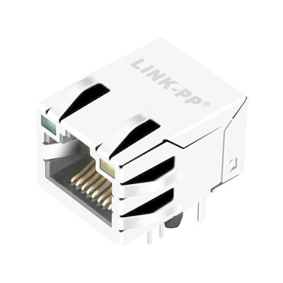 RT7-114ATK1G 10/100 베이스-T 탭 업 RJ45 자기 연결기 크로스 LPJ16614-9AENL