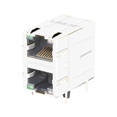 RM3-KA-0005 1000 베이스-티 2x1 공항 RJ45 마마그네틱 잭 LPJG17549A8NL