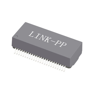 VP6015 레프트 1000 토대 -T 이원 포트 PoE+ 48 핀 LAN 자기성 변압기 LP84806ANL