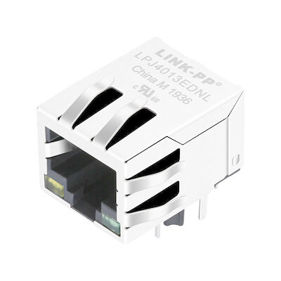 RJLBC-060TC1 RJ45 모듈라 잭 10/100의 BASE-TX에 의하여 걸러지는 통합 LED