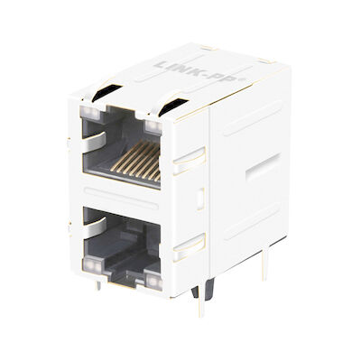 자기학 LPJE17200A31NL 없는 6368011-4 2x1 공항 RJ45 연결기