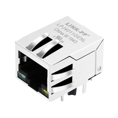J00-0076 RJ45 모듈라 잭은 10 /100Base-T LPJ4011GENL IP-PBX를 통합했습니다