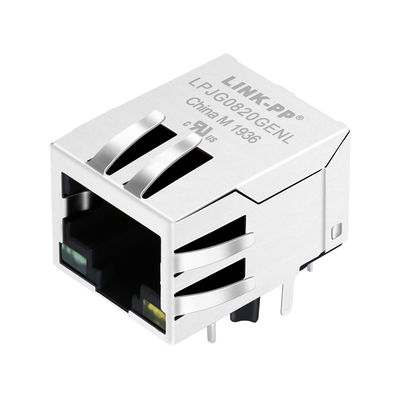 층 스위치에 있는 ATMEGA8535L-8JUR가 SI-61012-F에 의하여 자석 RJ45 잭 일치했습니다