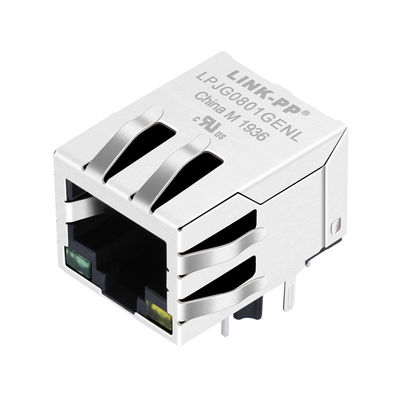 RDA-215BAM1A 10/100/1000 기가비트 이더네트 포트 Rj45 여성 Pinout