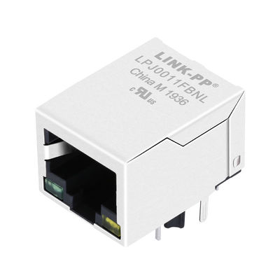 HR911105A HanRun RJ45 커넥터 8P8C 10/100BT 여성 잭 마이크로듀노 포트