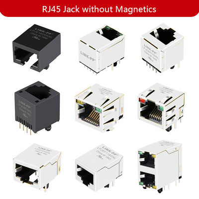 95501-6889 저자세 Rj45 표면 부착 잭 콘넥터 LPJE8802NNL