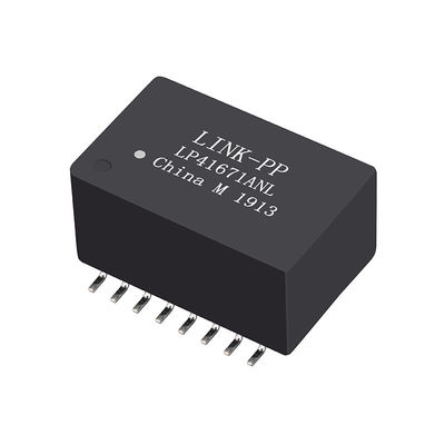 XFATM9ULR1 고전압 4800V PoE+ 차단 Lan 자기를 띤 통신 트랜스 LP41671ANL-6