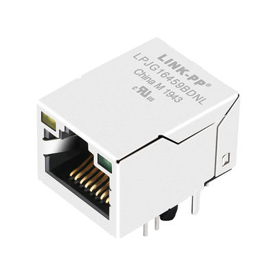 통합 이더넷 자기학과 JXD1-0026NL 1000 베이스-티 이더넷 Rj45 표면 부착 잭