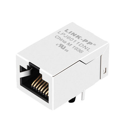 위로 JXR1-0005NLT LAN 포트 RJ45 모듈러 잭 100 베이스-티 8p8c 탭은 없이 보호되는 것으로 이르렀습니다