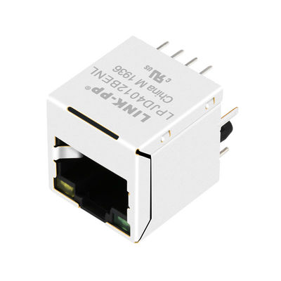 LPJD4012BENL 수직 자기학 Rj45 모듈러 잭 10/100Mbps인 JXD2-0010NL