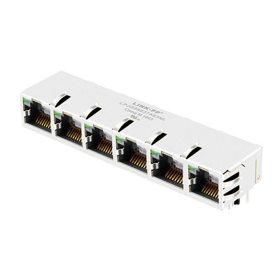 JG0-0070NL 기가비트 Lan 1x6 공항 등록하는 잭스 인터넷 RJ45 이서넷 커넥터