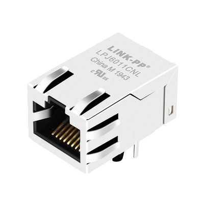 JXR1-0001NLT 100 베이스-티 단일 포트 이더넷 자기학 RJ45 모듈러 잭