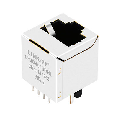 JXD2-0011NL의 LPJD4013DNL 정상 입장 자석 Rj45 연결관 방패 8 핀