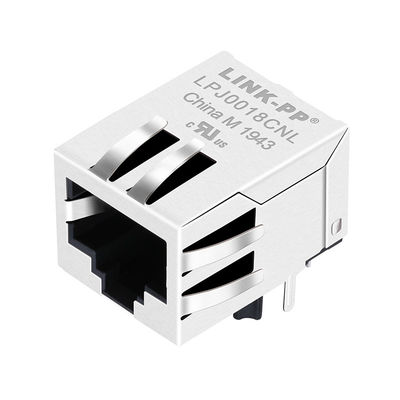 통합 자기학 10/100 기초를 가진 J0018D21NL RJ45 - TX PCB 잭 LPJ0018CNL