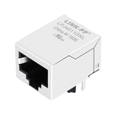 지도된 1x1 항구 100 Base-T 이더넷 자기 변압기 없는 JXR0-0005NLT