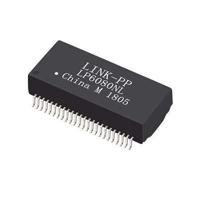 749023020 / LP6080NL 10/100/1000 기초 T SMD 변압기 2 항구 기가비트 이더네트