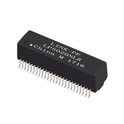 2x 10/100/1000Base-T 자기학 지상 설치 변압기 50pins Corss H5020NLT