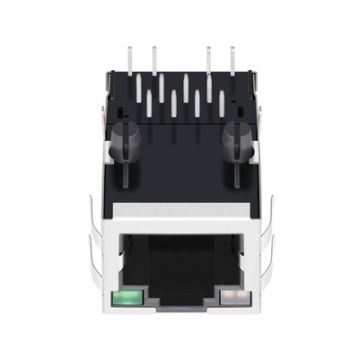 08B0-1K1T-06-F 10/100BASE-T 자기를 띤 알제이 사십오 잭 1X1 공항 탭 업 YG/G는 이르렀습니다