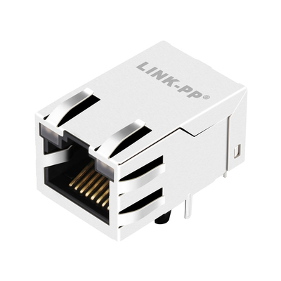 08B0-1B1T-06-F 100 베이스-티 자기를 띤 알제이 사십오 잭 1X1 공항 탭 업고 /고 LED