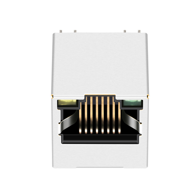 주도한 것을 가진 JXD2-0Z25NL 1X1 공항 1000BASE-T 수직 RJ45 연결기 탑 엔트리