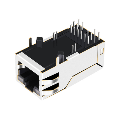 레드스와 56F-1801DDD2NL 2.5G 베이스-티 POE+ 1X1 공항 RJ45 매그잭 16 핀 탭 업