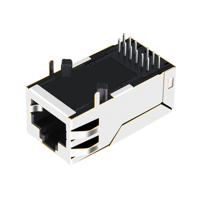 4PPoE 600mA 위로 어떤 주도하는 탭 HFJT1-2GHPRL 2.5G 베이스-티 단일 포트 PoE+ 긴 본체 RJ45 패스트잭