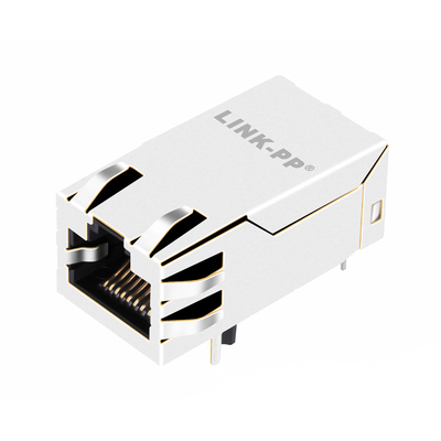 주도한 것 없이 HFJT1-2GH4PRL 1A 단일 포트 2.5G 베이스-티 포 RJ45 매그잭 탭 업