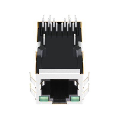 PoE++ 애플리케이션을 위한 JGCG1T1004PW-GG RJ45 연결기 10G 베이스-티 통합된 자기학